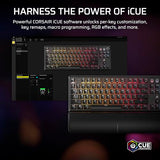 Corsair K70 Pro TKL RGB Magnético-Mecánico con Cable Teclado para Juegos – Interruptores Hiperimpulsores MGX prelubricados – Activador Hall-Effect-Rapid – Hyper-Polling de 8000 Hz – QWERTY NA