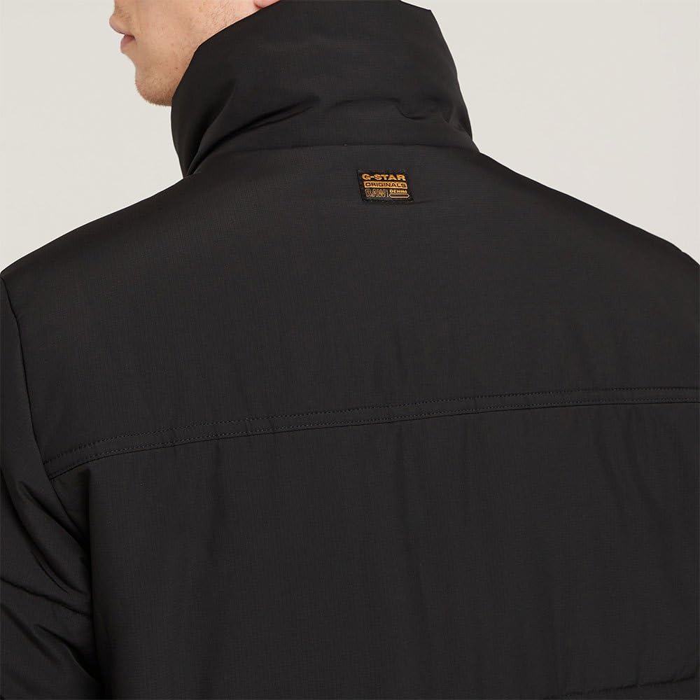 G-Star Para Hombre 4 Pocket Quilted Padded Jacket, Negro (dk black D25353-D712-6484), XS