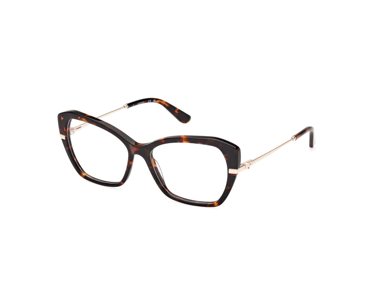 GUESS Gu50183 Marcos para Gafas recetadas, 052 Dark Havana, 54/15/145 para Mujer