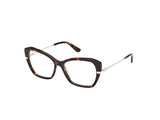 GUESS Gu50183 Marcos para Gafas recetadas, 052 Dark Havana, 54/15/145 para Mujer