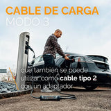 Juice Booster 3 Air Traveller Plus Set, Mobile Wallbox 11kW con App, Sin Instalación, Cargador Coche Electrico con Cable Tipo 2, Ligero e Impermeable, Incluye 3 Adaptadores CEE + EU Schuko + Tipo 2