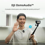 DJI Osmo Action 4 Pack Aventura: cámara deportiva 4K/120fps con sensor de 1/1.3pulgadas, D-Log M y 10 bits, campo de visión ultraamplio de 155º, hasta 7.5h con 3 baterías adicionales para grabar vlogs