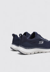 Skechers Flex Appeal 5.0 Fresh Trek, Zapatillas Mujer, Navy Mesh/Trim, 38.5 EU