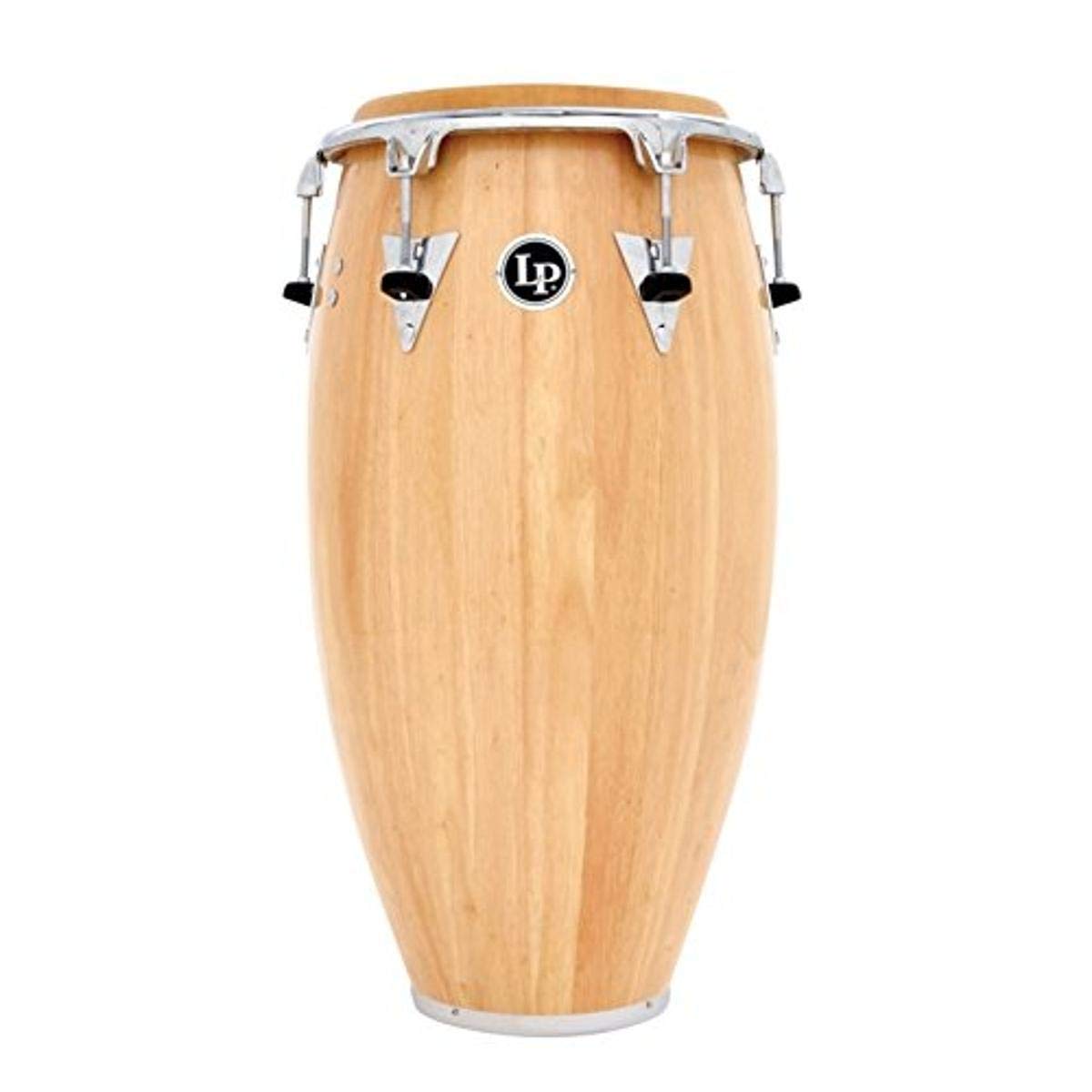 Latin Percussion Conga Classic Top Tuning Quinto 11" LP522T-AWC Natural, Hardware cromado