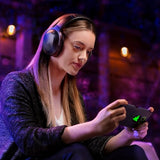 Razer Barracuda Pro - Auriculares inalámbricos para juegos con ANC híbrido (Amplificador Audio Acromático THX, SmartSwitch Dual Wireless, Controladores TriForce 50mm) Negro