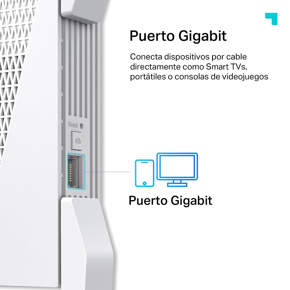 TP-Link RE815XE Repetidor WiFi 6e Mesh AXE5400, Triple Banda,Banda Exclusiva 6GHz,Canal de 160MHz,Fácil Control por App,Compatible con EasyMesh