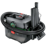 Bosch Aspirador en seco y húmedo a batería AdvancedVac 18V-8 (sin batería, Sistema de 18 voltios, Juego de Accesorios Incluido, Embalaje en Caja)