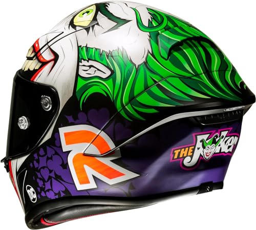 HJC, Casco Moto Integral RPHA1 Joker DC Comics MC48SF, M