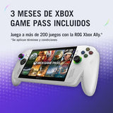ASUS ROG Xbox Ally - Consola Portátil Gaming 7" Full HD 120Hz (AMD Ryzen Z2 A, 16GB RAM, 512GB SSD, Batería 60Wh, Windows 11, Consigue 3 meses gratis de Game Pass Premium) - Color Blanca