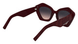 KARL LAGERFELD KL6199S Gafas, Burgundy, 53 EU para Mujer