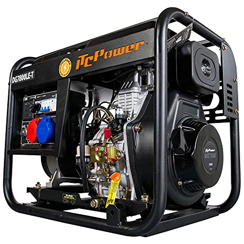 ITCPower IT-DG7800LET Generador Diesel (Full Power), negro