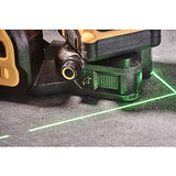 DEWALT DCE089NG18-XJ - Nivel Láser multilíneas verde 3x360, Unidad Básica - No incluye cargardor/batería