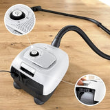 Bosch - Aspirador con Bolsa, Serie 4, Volumen XL de Bolsa de Polvo, Boquilla para Ranuras y tapicería, Blanco, BGB41WH1