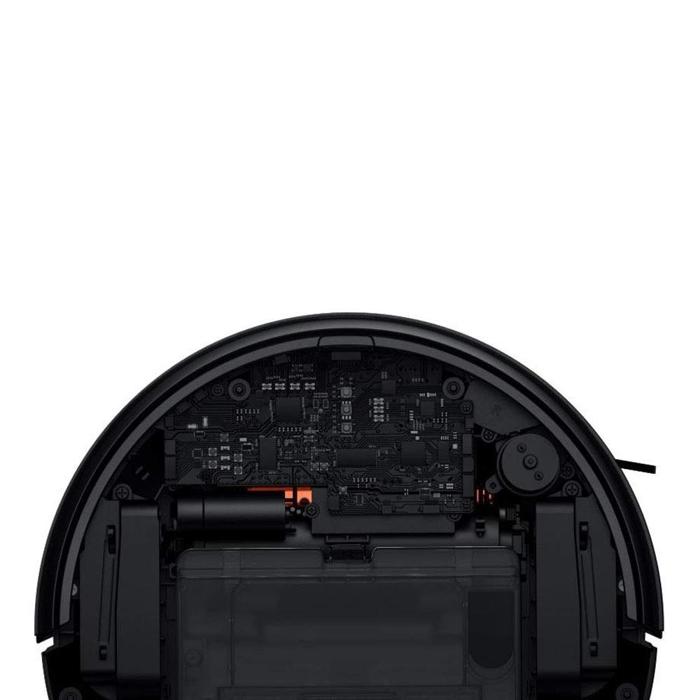 Xiaomi Mi Robot Aspiradora Mop Pro, potencia de succión 2100Pa autonomía 110min 180m², detección obstáculos, planificación rutas, muros virtuales, comando de voz y a través de la aplicación - Negro
