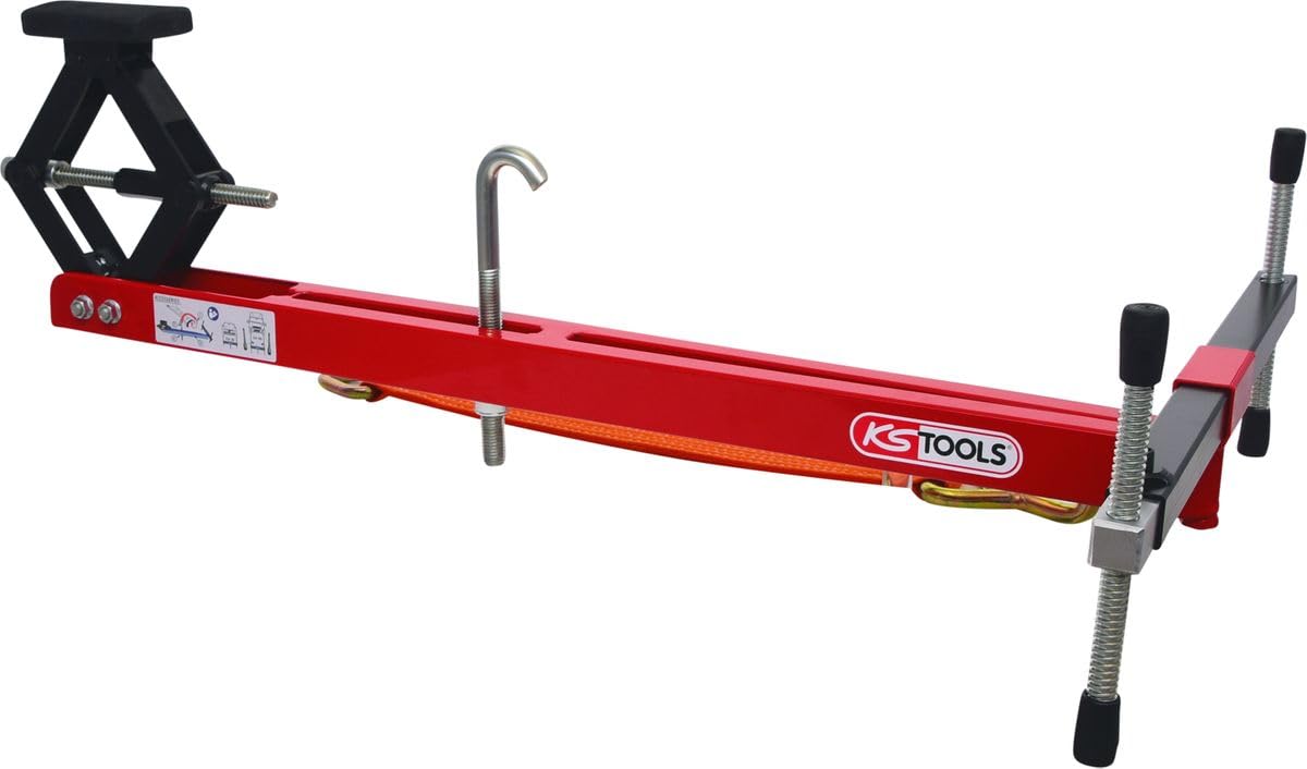 KS Tools 160.0095 Juego universal para travesaños de soporte de motor, 4 pzs