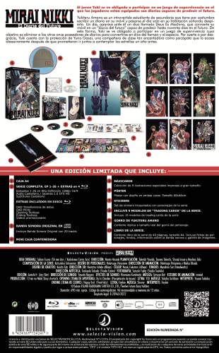 Mirai Nikki | Edición Coleccionista Bluray A4 [Blu-ray]