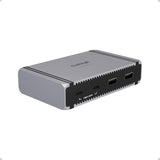 CalDigit E5 - Thunderbolt 5 Element 5 Hub - 9-Puerto, 4 x Thunderbolt 5/USB4 v2 Puertos, 3xUSB-A y 2xUSB-C 10Gb/s Puertos, Single 8K, Dual 6K/8K, Oro Dual 4K@240Hz Displays, 90W Charging, 0,8 m Cable