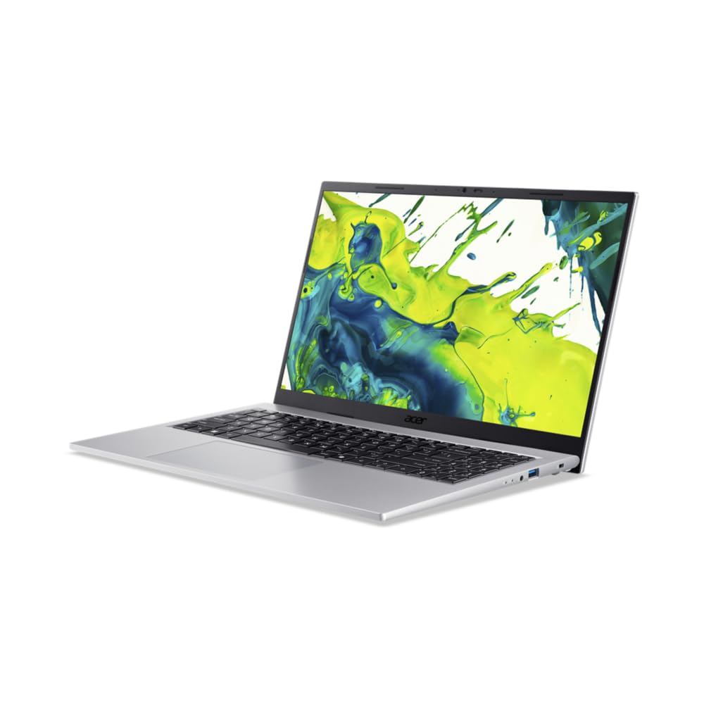 acer Aspire Go 15 AG15-72P, Ordenador Portátil 15.6" Full HD (Intel Core 7 150U, 16 GB RAM, 1024 GB SSD, Intel Graphics, Windows 11 Home), Plata, Teclado QWERTY Español