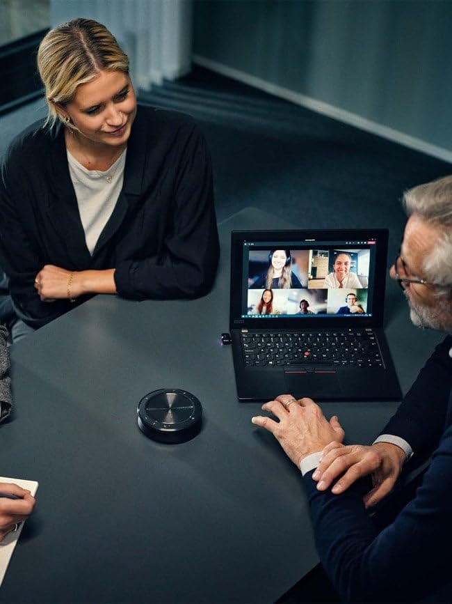 EPOS Expand 40T Altavoz Inalámbrico Bluetooth® - Speakerphone Portátil para Conferencias, Optimizado para UC, Certificado por Microsoft Teams, Conexión Múltiple