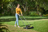 RYOBI - Escarificador Brushless Inalámbrico 18V ONE+ con 2 Baterías 4,0 Ah y Cargador de 2,0 A y Bolsa de Recogida 55l - Ancho 35cm - 4 Posiciones, 16 Cuchillas - Empuñadura Ajustable - RY18SFX35A-240