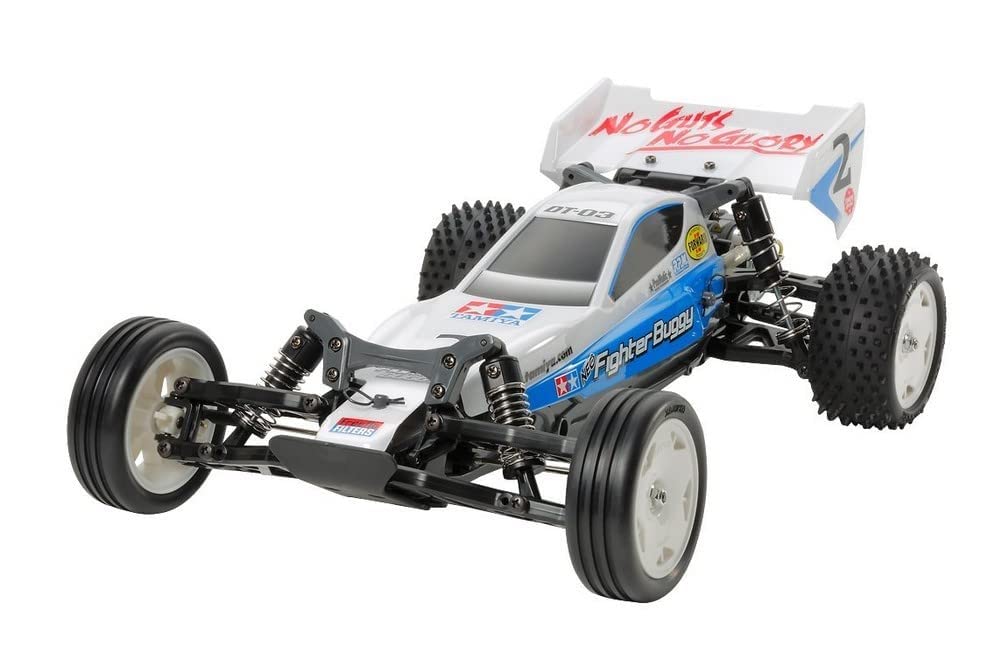 Tamiya 1:10 RC Neo Fighter Buggy DT-03-coche teledirigido, vehículo, modelismo, Kit para Montar, Hobby, Tinkering, Color Non renseigné (58587)