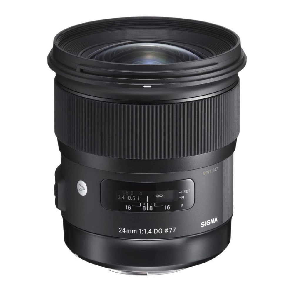 Sigma 24 mm / F 1.4 DG HSM Art - Objetivo para Nikon, color negro