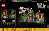 LEGO 10315 Icons Jardín Meditativo, Jardín Zen Botánico para Adultos con Flores de Loto, Decoración de Escritorio Personalizable, Inspirado en Tradiciones Japonesas, Regalo de Jardinería Mindfulness