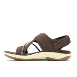 Merrell Terran 4-Correa Trasera, Sandalia Mujer, marrón, 38 EU