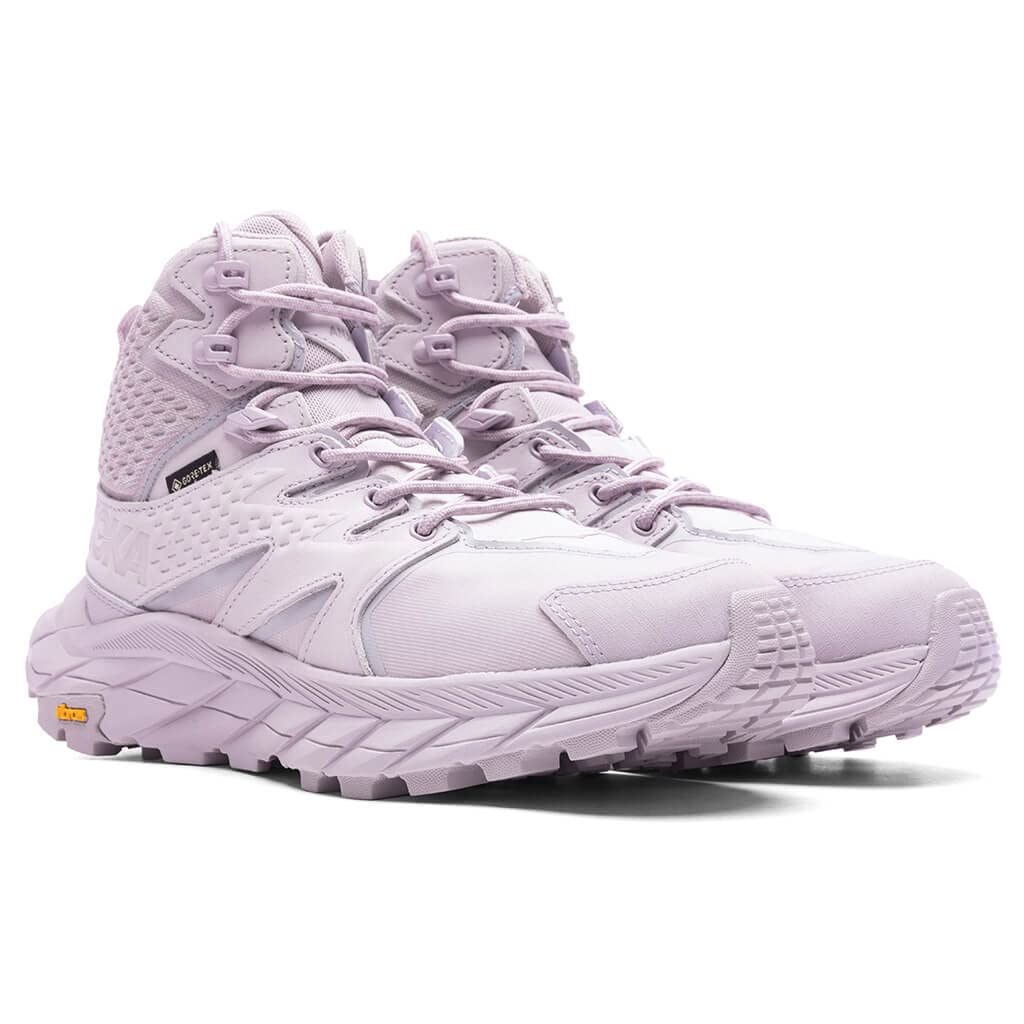 HOKA Anacapa Mid GTX, Zapatos para Senderismo Unisex Adulto, Lilac Marble Elderberry, 40 EU