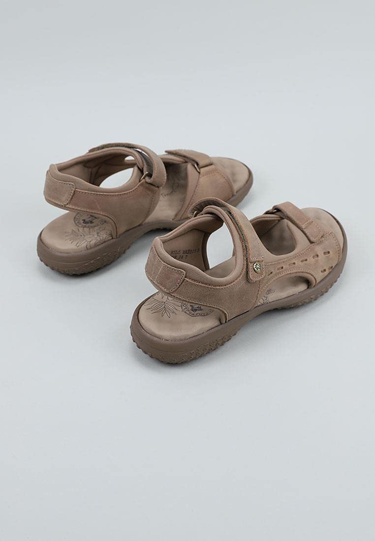 Panama Jack Nilo Basics, Sandalia Plana Mujer, Taupe B4, 42 EU