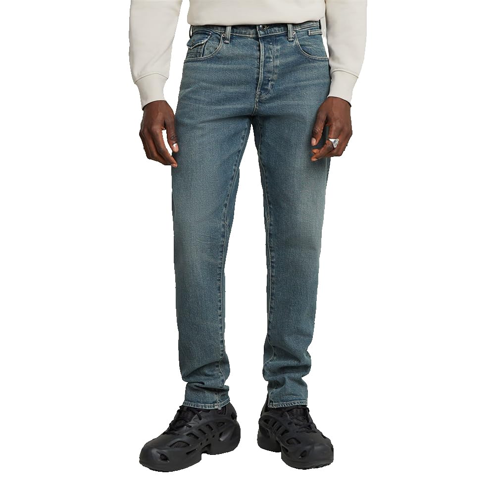 G-STAR Para Hombre Jeans Morry FWD Regular Tapered, Azul (Worn in Glace D26141-D775-H139), 38W / 34L