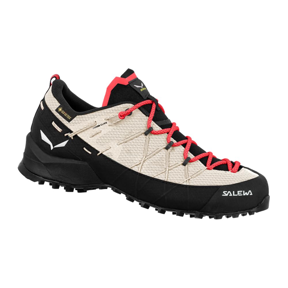 SALEWA Wildfire 2 Gore-Tex Zapatilla Mujer, Multicolor Oatmeal Black, 38 EU