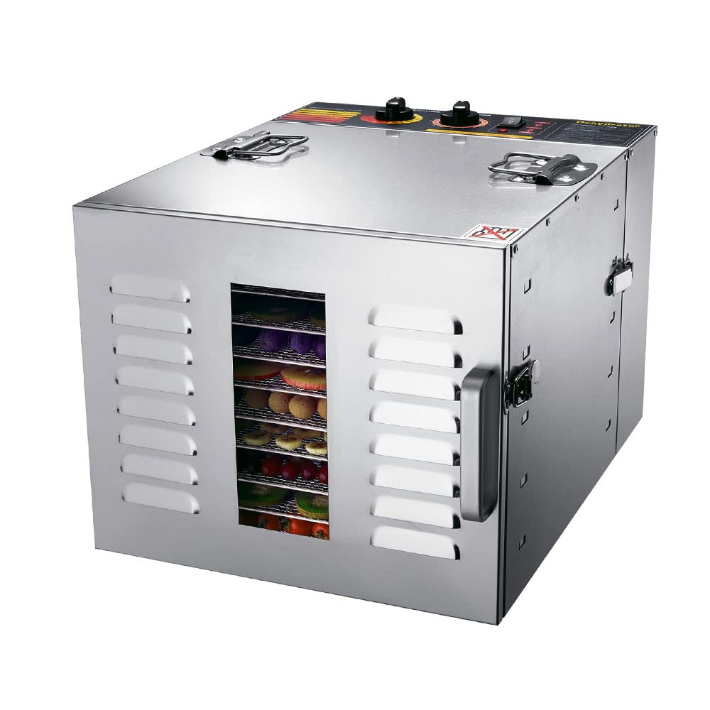 Biochef Arizona PRO - Deshidratador (10 bandejas, acero inoxidable)