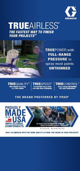 Magnum by Graco 26D361 TrueCoat 360 Cordless Connect, pulverizador de pintura airless portátil sin cable, pulverizador para taladro, uso doméstico, pequeños proyectos decorativos (presión máx 138 bar)