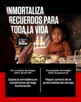 Canon EOS R100 Cámara sin Espejo de Nivel Básico Diseñada para Que Las Familias Capturen Recuerdos para Toda la Vida