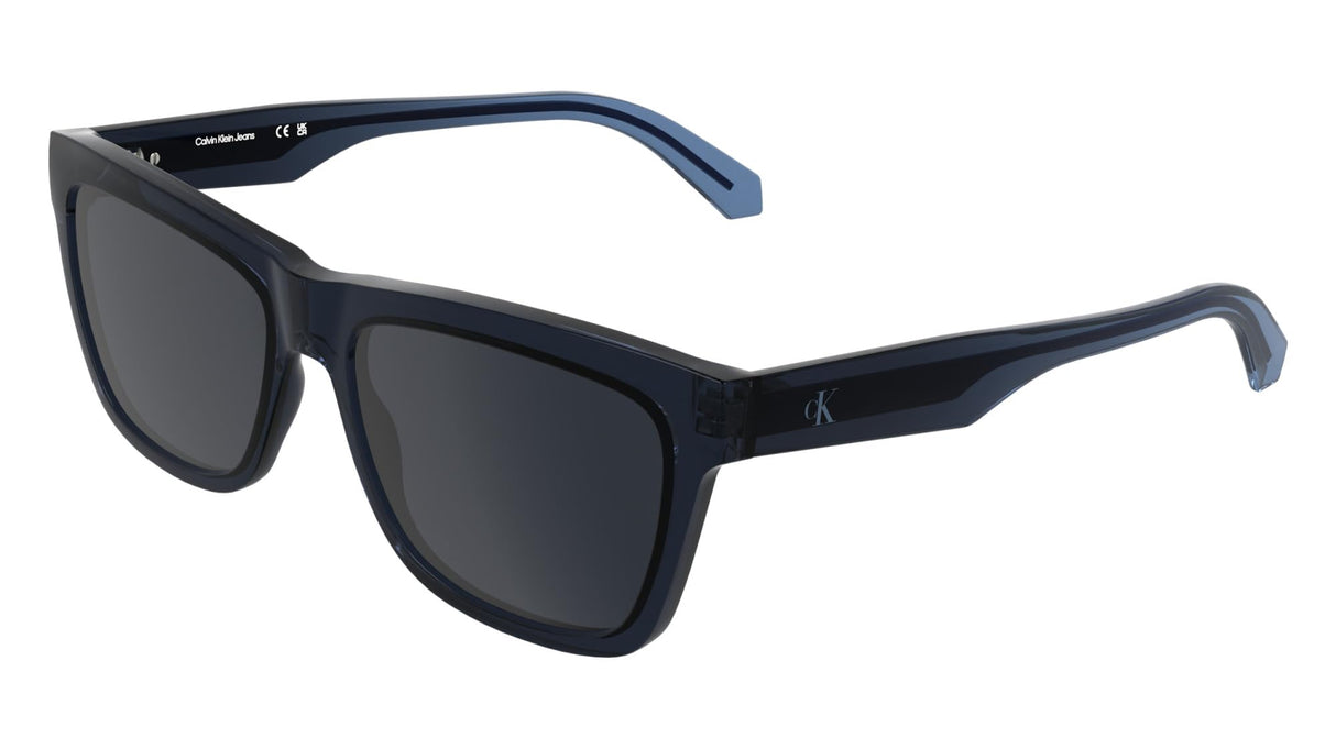 CALVIN KLEIN JEANS CKJ25623S Sunglasses, Transparent Blue, Talla única para Hombre