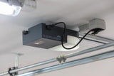 Schellenberg 60923 Motor Puerta Garaje basculante, 600 N, MAX, 868 MHz, 2X mandos a Distancia, Antracita, Smart Drive L/Superficie 10 m²