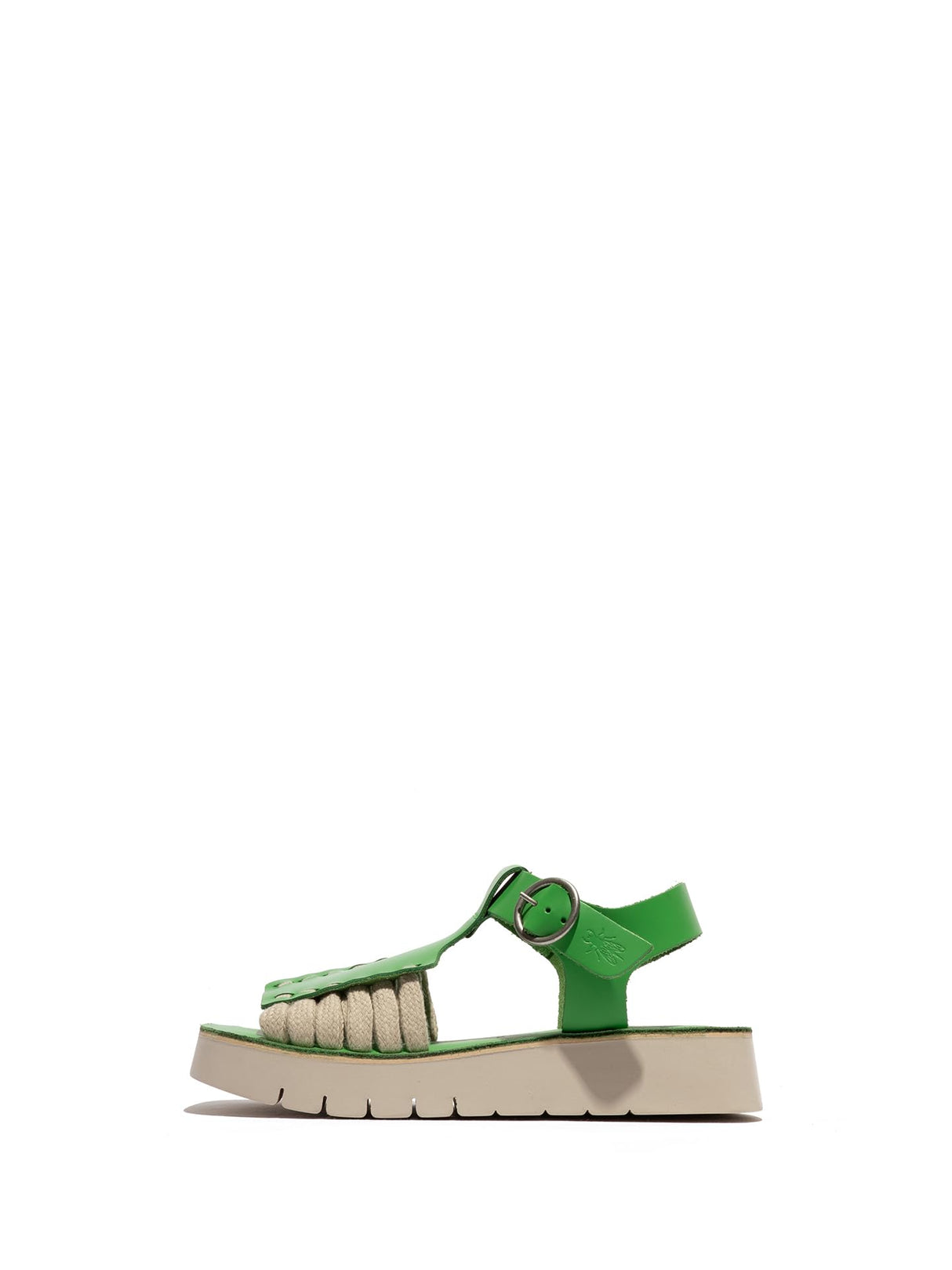 Fly London SARF251FLY, Sandalias Mujer, Green, 42 EU