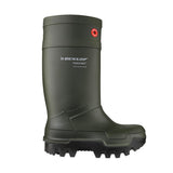 Dunlop Protective Footwear, C662933, Purofort Thermo+ Full Safety, Verde Oscuro/Negro, Talla 43 EU