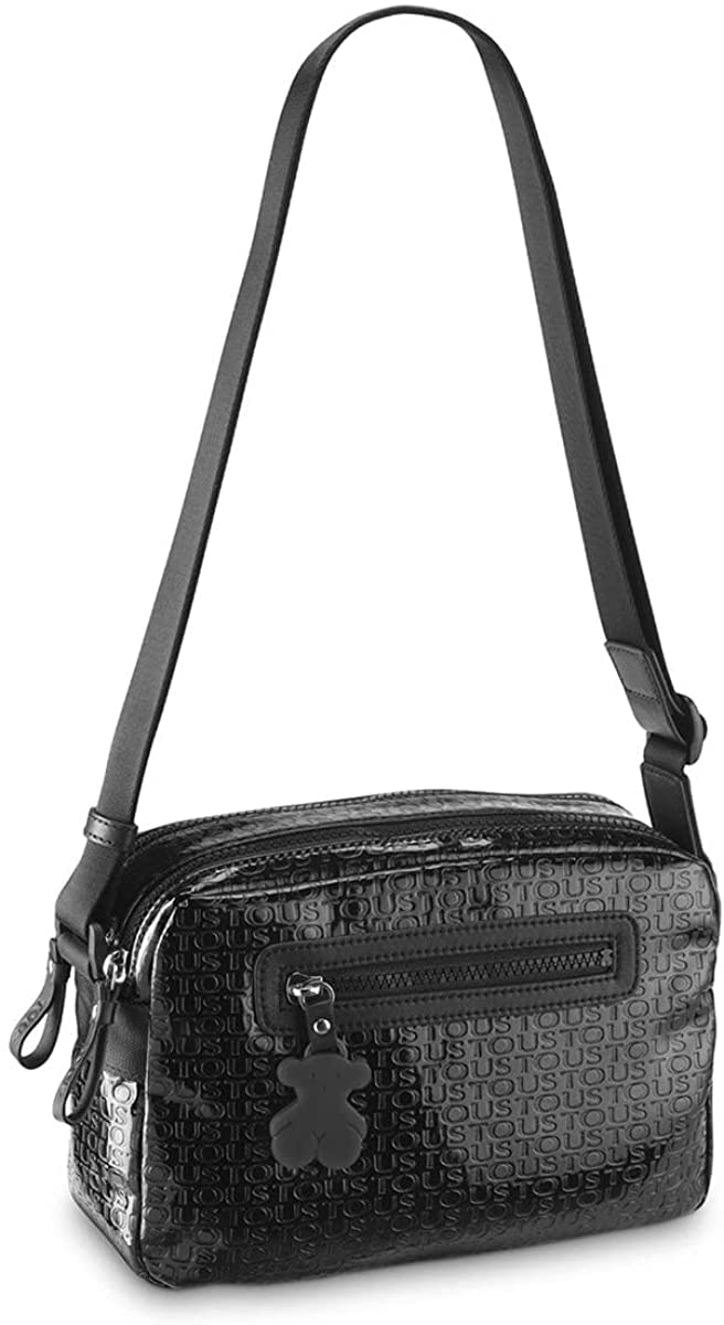 Tous Timila Lindsay, Bolso Bandolera para Mujer, (Negro 195890159), 23x16x7.5 cm (W x H x L)