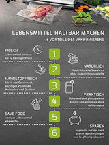 Caso VacuChef 77 Envasadora al Vacío, 630 W, 77 Litros, Acero Inoxidable, Gris