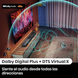 Hisense HS2000 - Barra de Sonido 2.1, 240W, Subwoofer Incorporado, Dolby Digital Plus, DTS Virtual:X, Modo TV, EzPlay