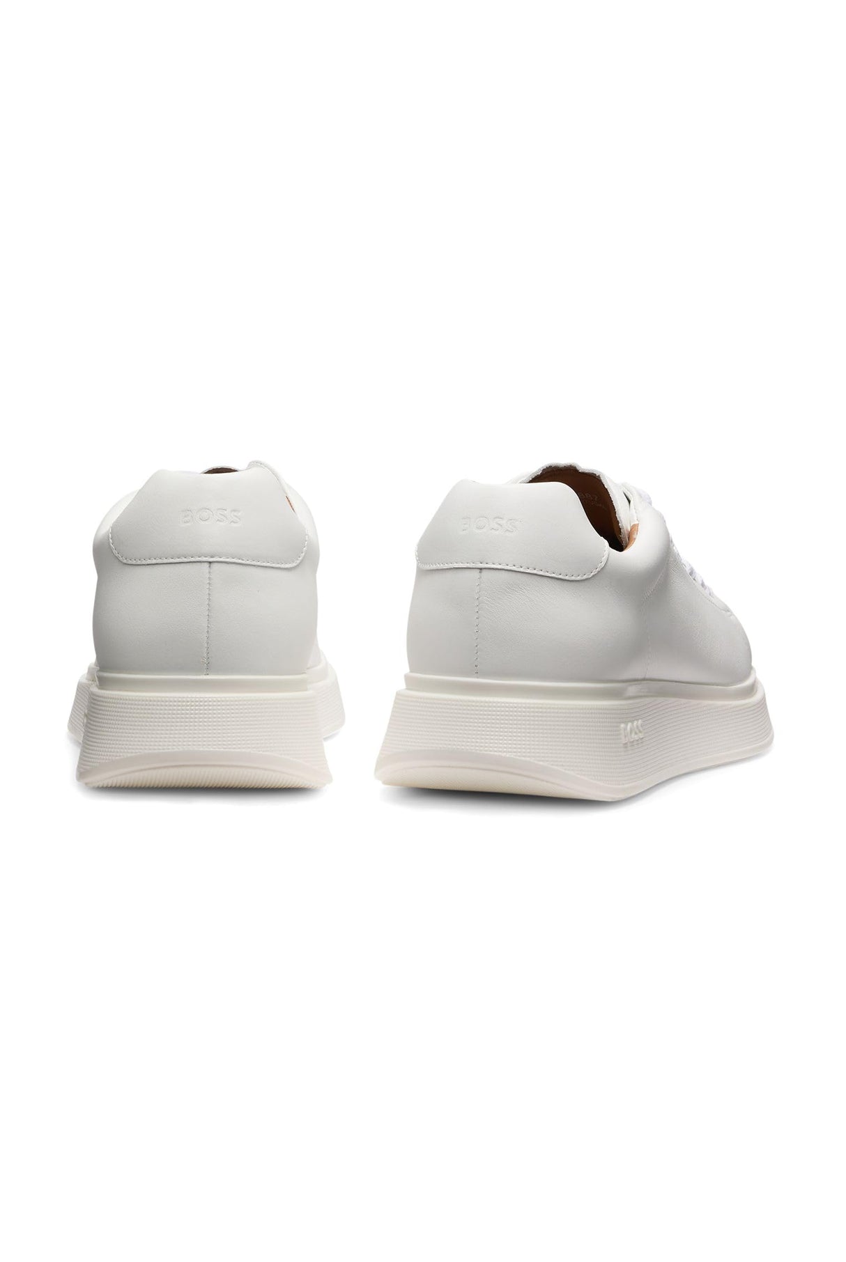 BOSS Hombres Bulton_Runn_lt_N Sneaker Blanco 44 EU