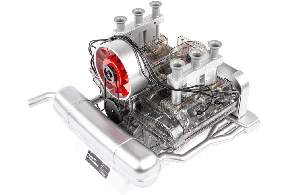 Porsche 911 Boxermotor: Bauen Sie Ihr eigenes klassisches luftgekühltes 6-Zylinder-Motormodell