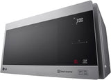 LG Microondas MS2595CIS con tecnología Smart Inverter 25 litros de capacidad, 1000 W, programas automáticos, niveles de potencia ajustables y función EasyClean, color plateado