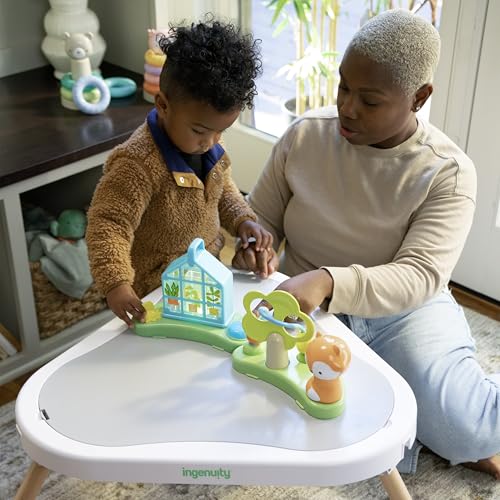 Ingenuity Tummy-to-Toes 6-in-1 Milestone Center Juguete para bebé, Multicolor, 0-48 Months (up 26lbs) (Kids2, Inc. 16904)