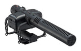 Zoom M3 MicTrak Micrófono estéreo Shotgun para cámara a 32-bit con Coma Flotante, Modos 90 Grados, 120 Grados y Mono, Soporte Amortiguador, micrófono Compatible USB y Alimentado por Pilas