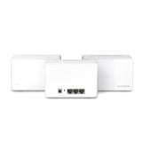 Mercusys Halo H3000X(3-Pack) - Router Mesh WiFi 6 AX3000, Doble Banda 2 4Ghz/5Ghz, 3X Puertos Gigabit, Cobertura hasta 650m², MU-MIMO,OFDMA, 1024-QAM