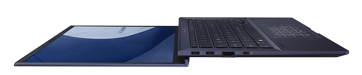 ASUS ExpertBook B9 B9400CBA-KC0687X - Ordenador Portátil 14" Full HD (Intel Core i7-1265U, 16GB RAM, 1TB SSD, Iris Xe Graphics, Windows 11 Pro) Negro Estrella - Teclado QWERTY español