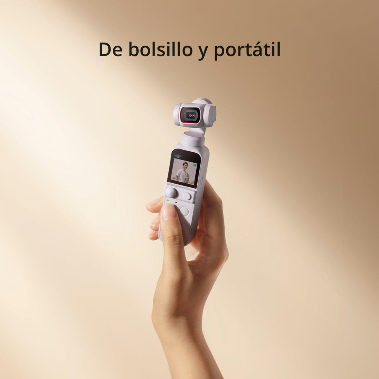 DJI Pocket 2 Combo - Cámara 4K con Estabilización en 3 Ejes, Vlog, Video UHD, Foto de Resolución de 64 MP, 1/1.7” CMOS, HDR, Reducción del Ruido, Timelapse, Slow Motion, Sin Tarjeta, Sin Extensor Rod